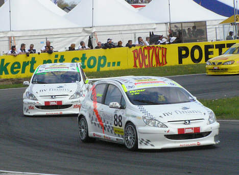 Klaus Verner og David Falch. (Foto: Motorsporten.dk)